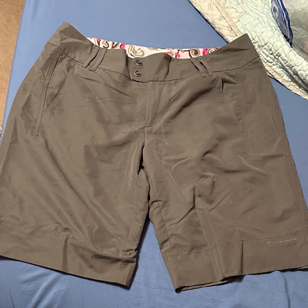 Columbia Women's Olive Outdoor Performance Shorts
